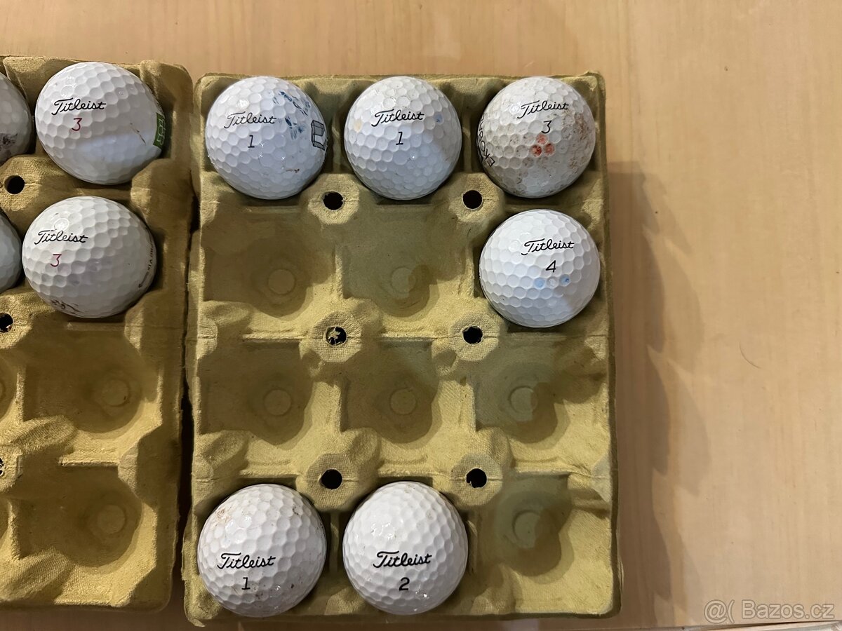 Hrané golfové míčky - pouze Titleist PRO V1x - 25 kusů - 4