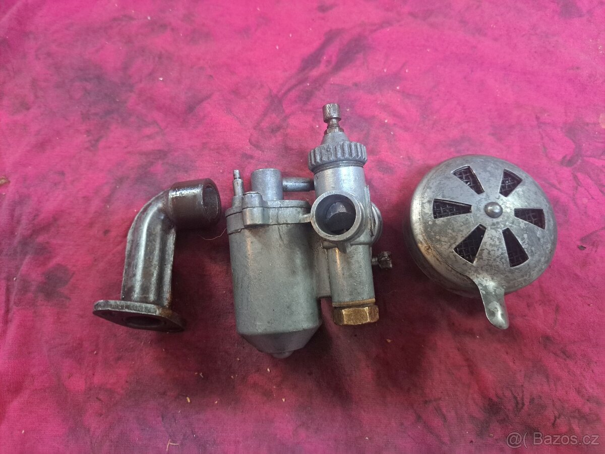 Jawa 50 555 - karburátor Jikov 2914HZ komplet - 4