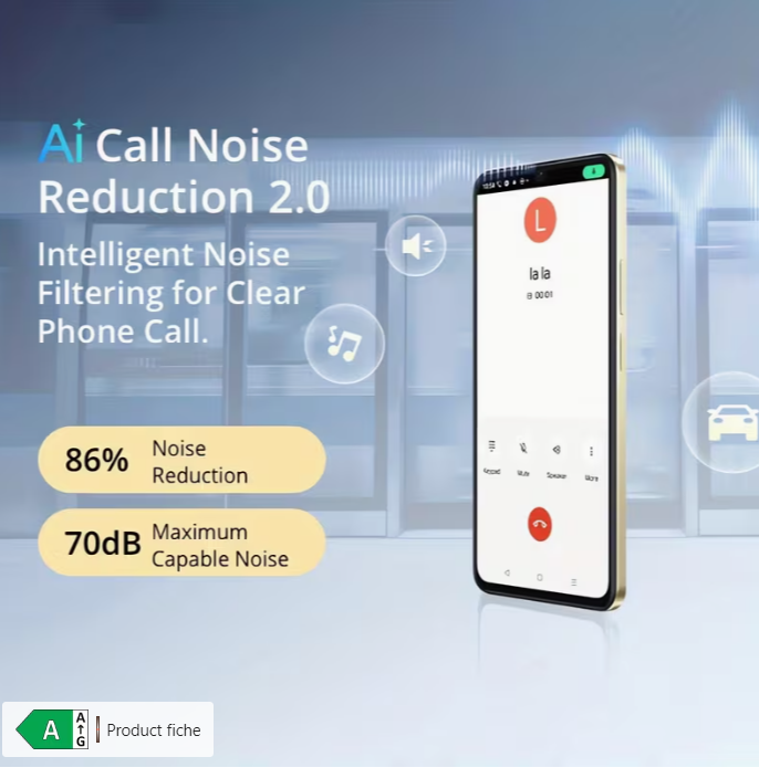 Realme Note 70T 4 GB / 128 GB, černá - 4