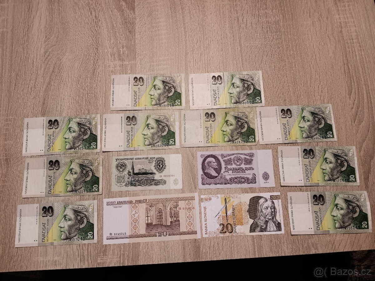 260 ks staré bankovky celý svět - 4