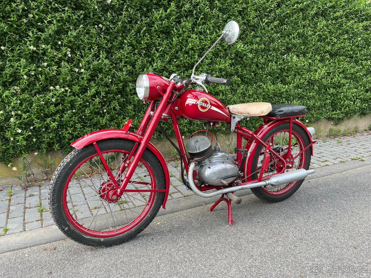 Monark - ČZ M300 (150c), r.v.1950 s TP - 4