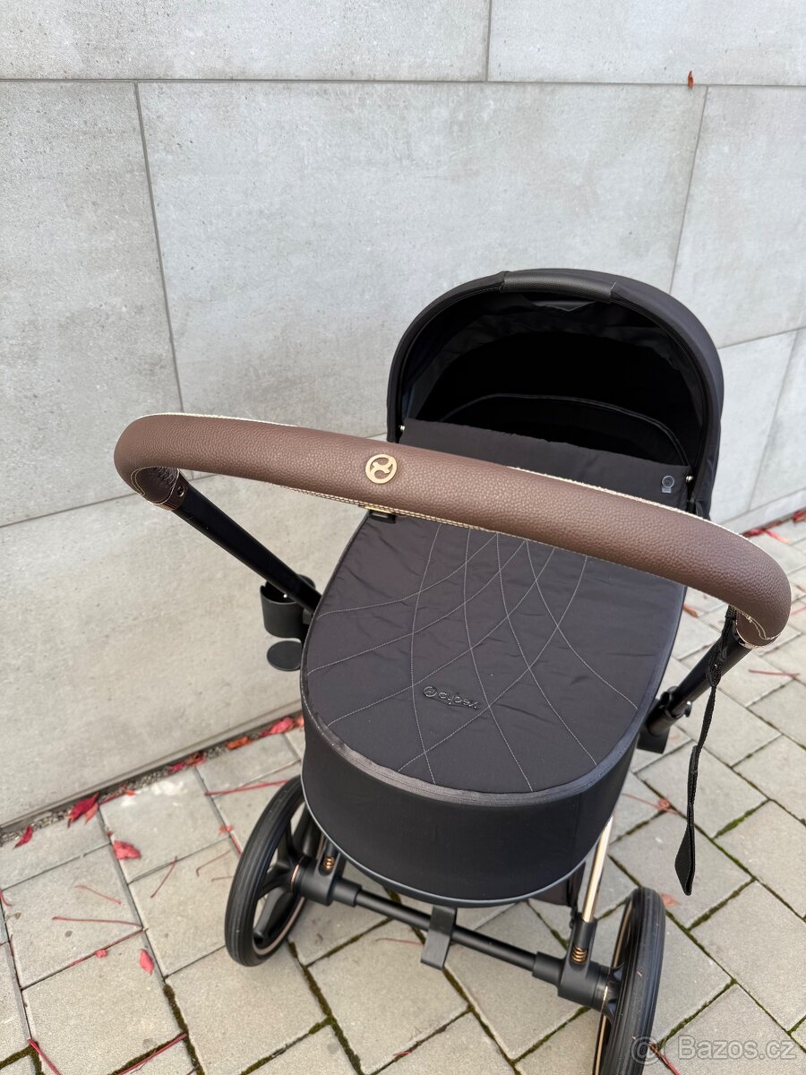 Prodám kočárek Cybex Priam Rosegold - 4