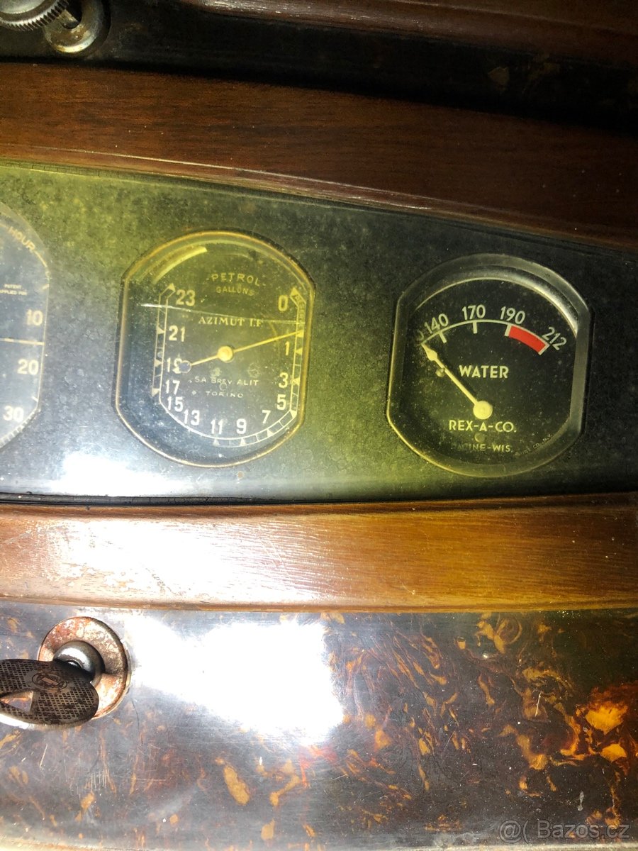 Jaeger -AZIMUT -teplota vody,budík KOUPÍM. - 4