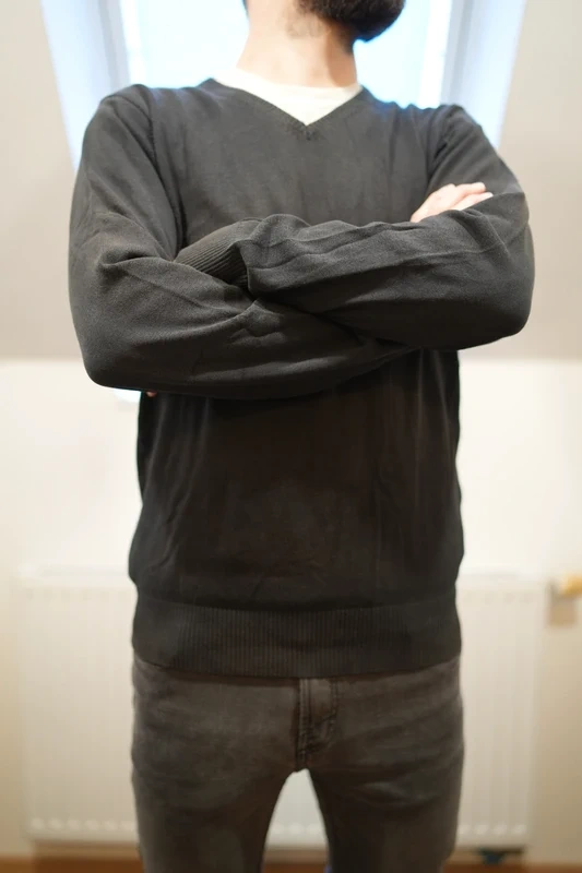 Černý svetr Smog - 4