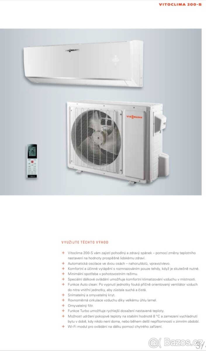 Viessmann Vitoclima 200-S klimatizace 5,2 kW - 4