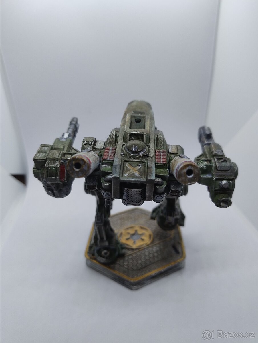 3D figurka Mech Warrior- resin - 4