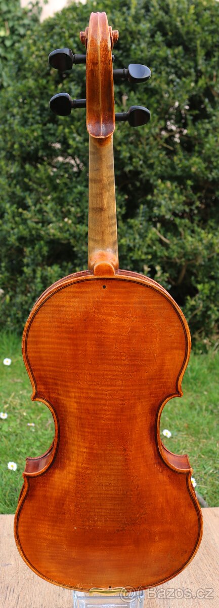 Staré německé housle s silnym zvukem dle David Techler - 4