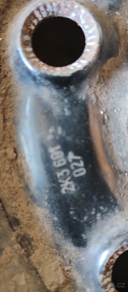 Plechové disky 5x112 R16 VW - 4