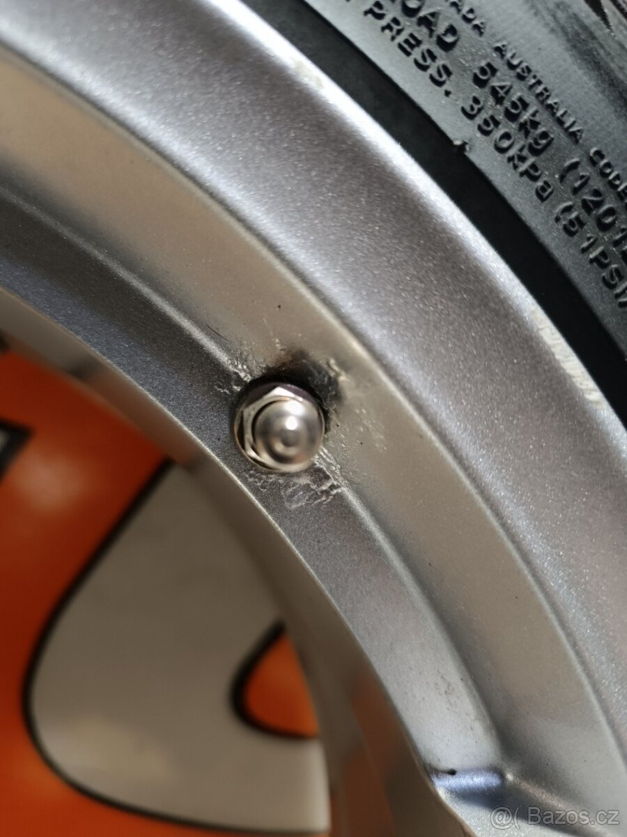 Alu kola Platin 4x108 ET20 + zimní pneu 195/55 R16 - 4