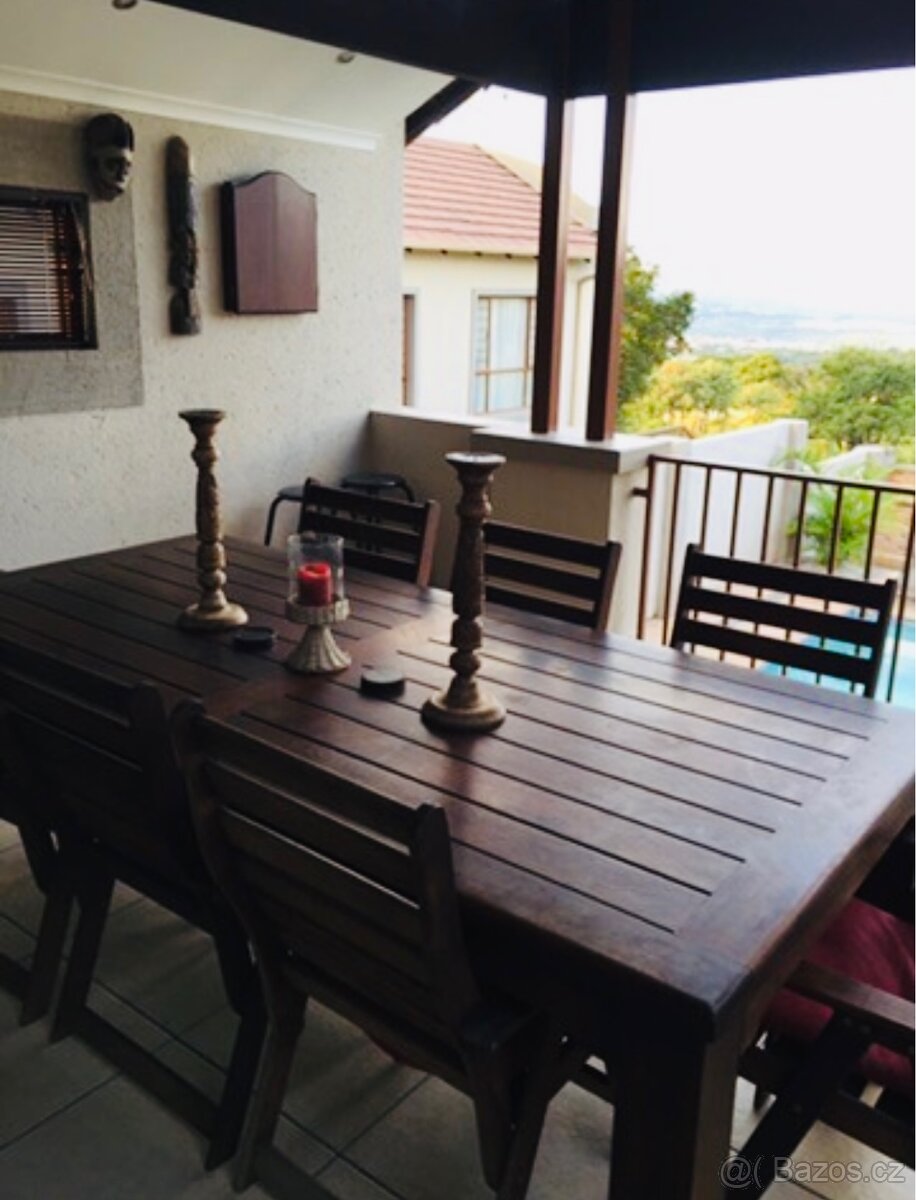 Patio solid wood furniture - 4