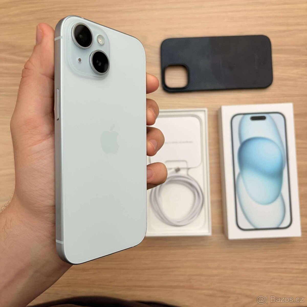 iPhone 15 256 GB (modrý, plně funkční, baterie 83 %) - 4