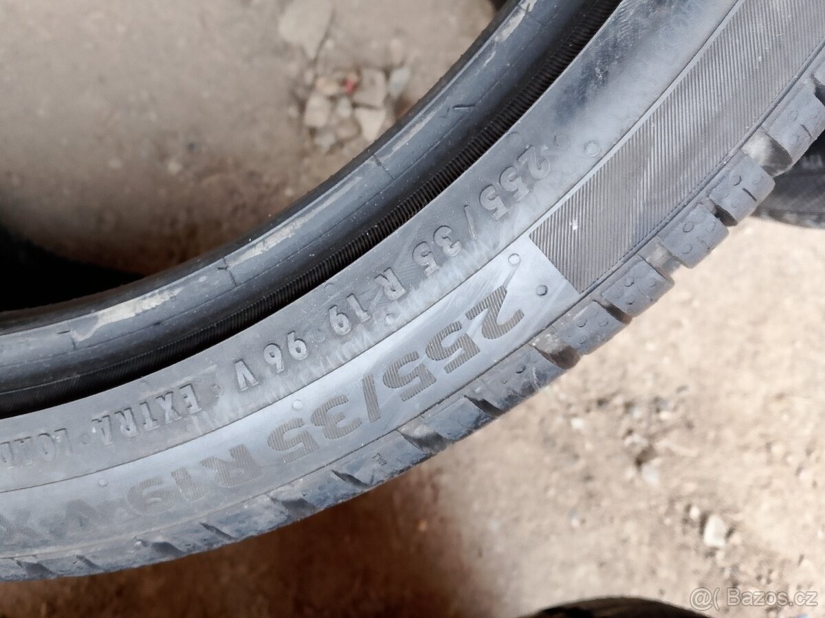 225/40/19+255/35/19 Continental - zimní pneu 4ks RunFlat - 4