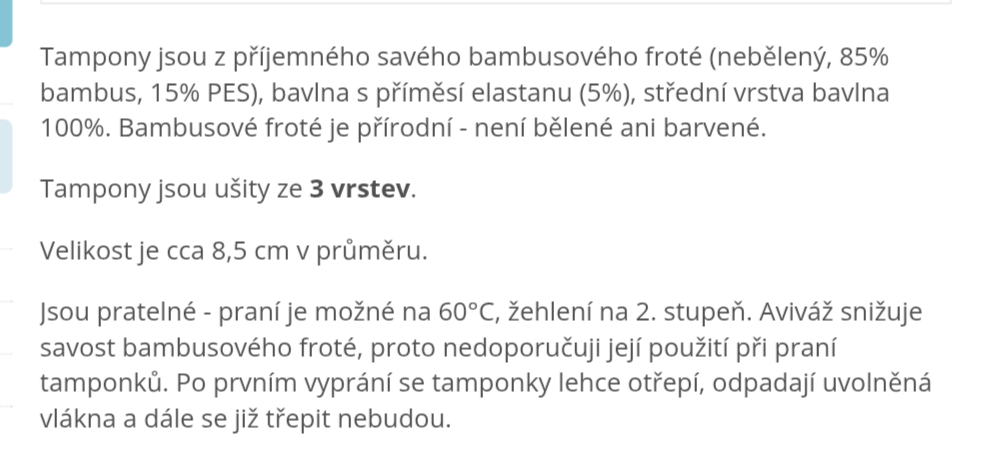 Odličovací tampony - 4