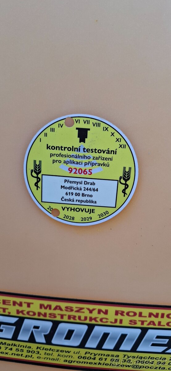 Postřikovač Agromex - 4