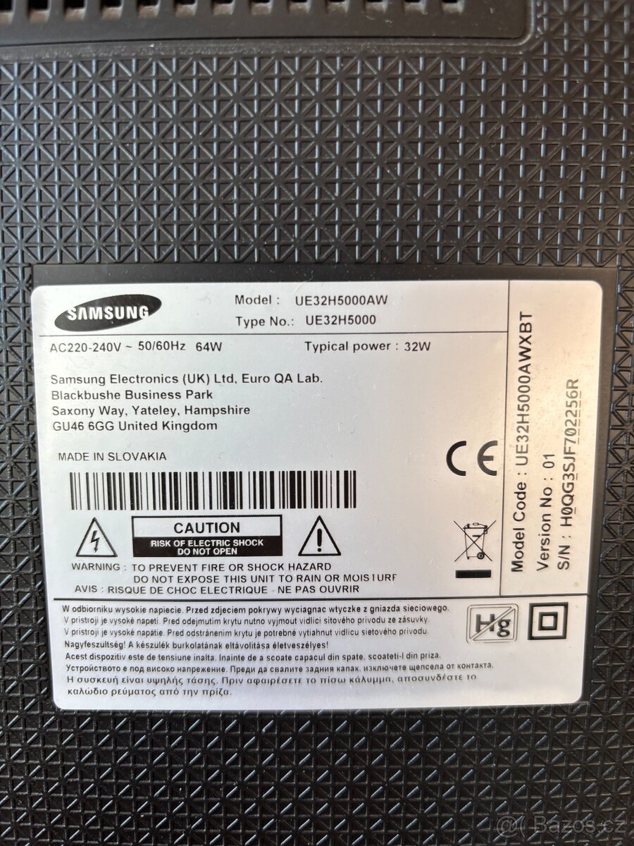 TV Samsung 32" - 4