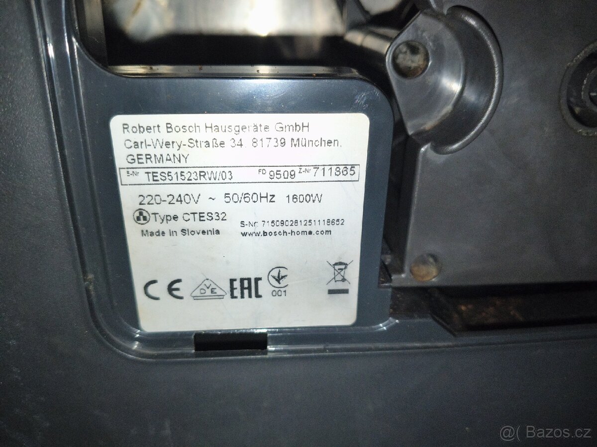 Kávovar Bosch CTES32 - 4