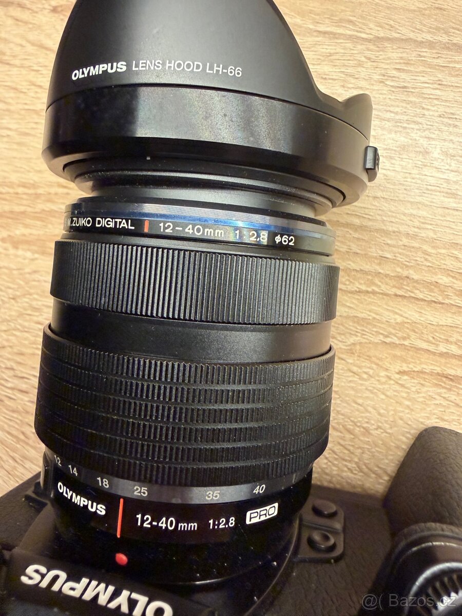 Digi zrcadlovka OLYMPUS OM-D E-M1 vč objektivu 12-40 PRO - 4