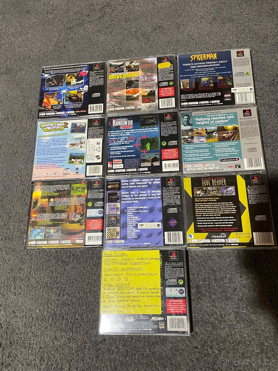 Hry na Playstation 1 - 4