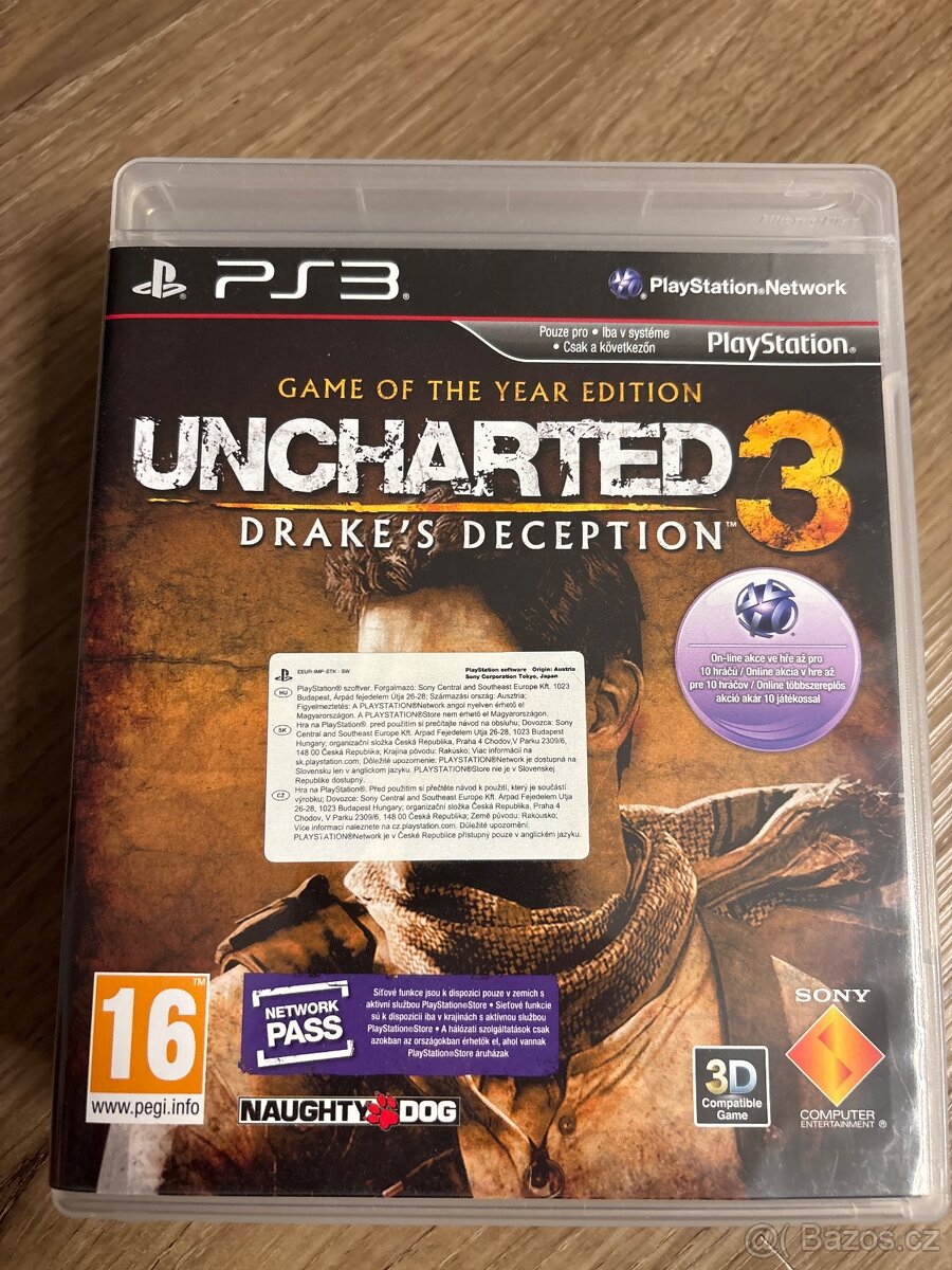 Hry na ps3, GTA 5, Uncharted 3,… - 4