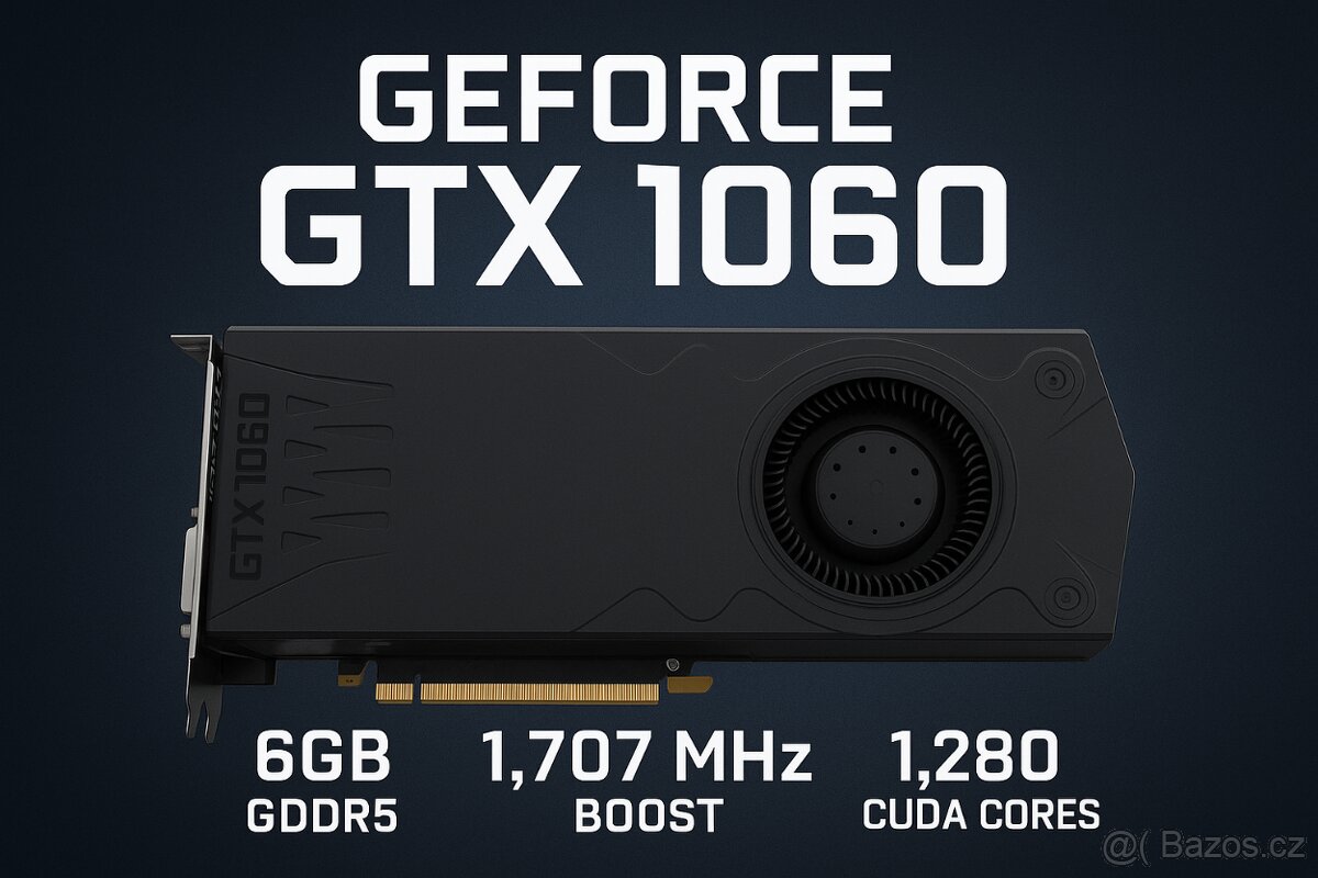 PC Core i7 7700, 16GB, GTX1060 6GB, Win11, NVMe - 4