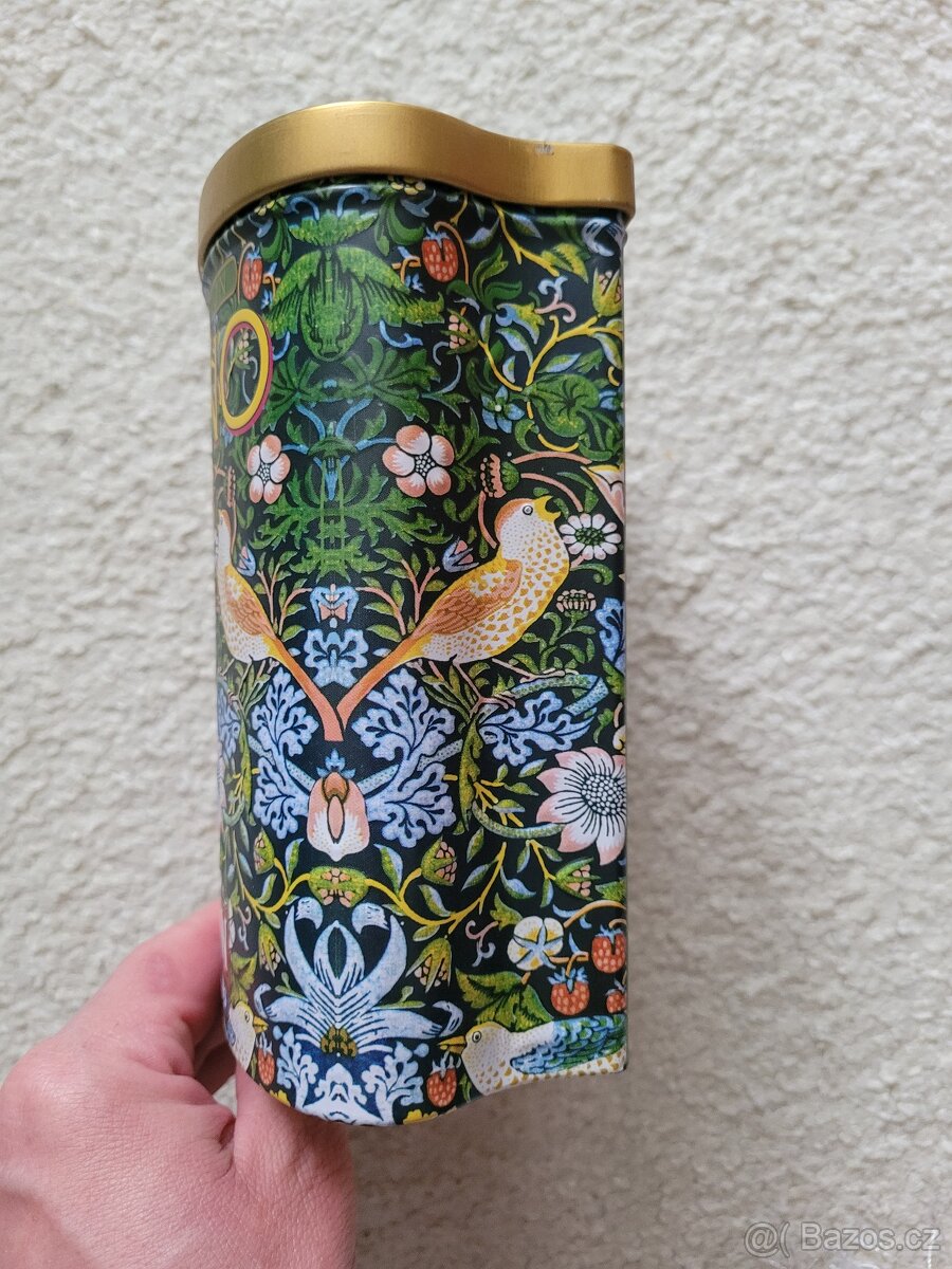 Dóza krabička plechová na čaj - 4