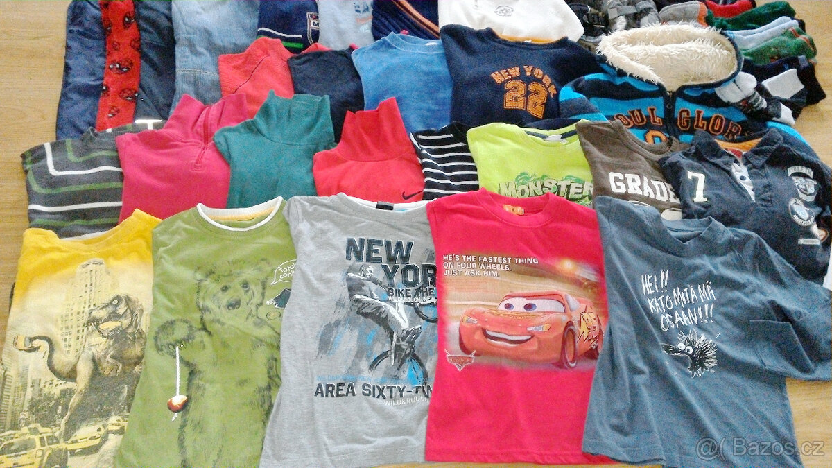 Chlapecký mix oblečení na kluka vel.110-128 podzim/zima - 4