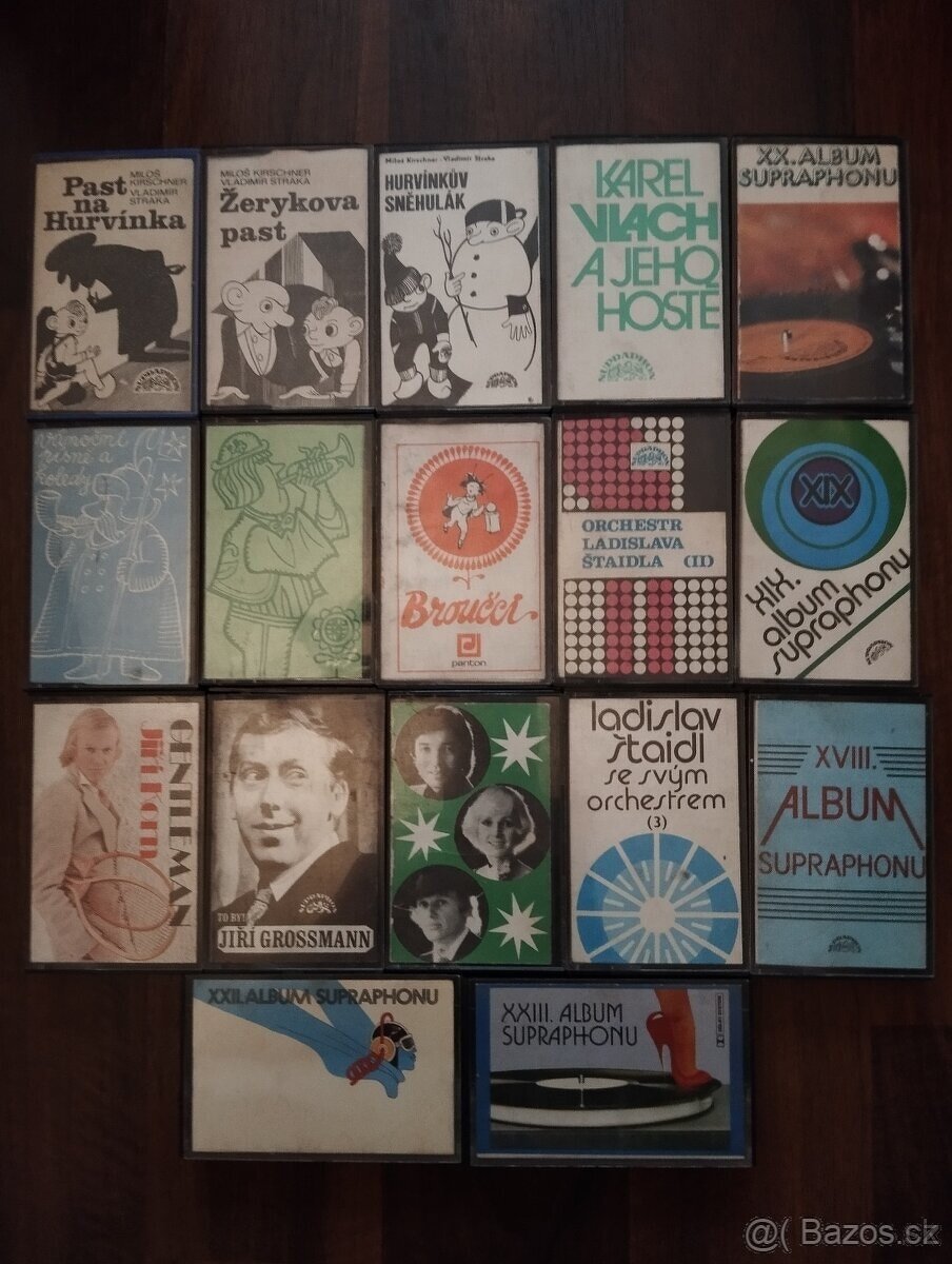 Kazety zahraničné 2 - 4