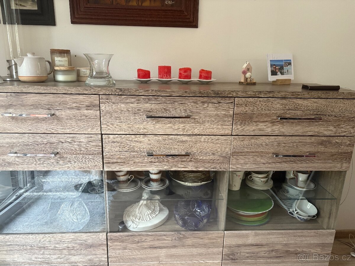 Téměř nová obývací stěna - 4