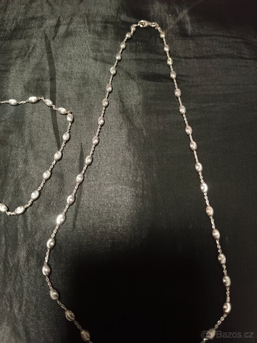 Krásná stříbrná souprava - 4