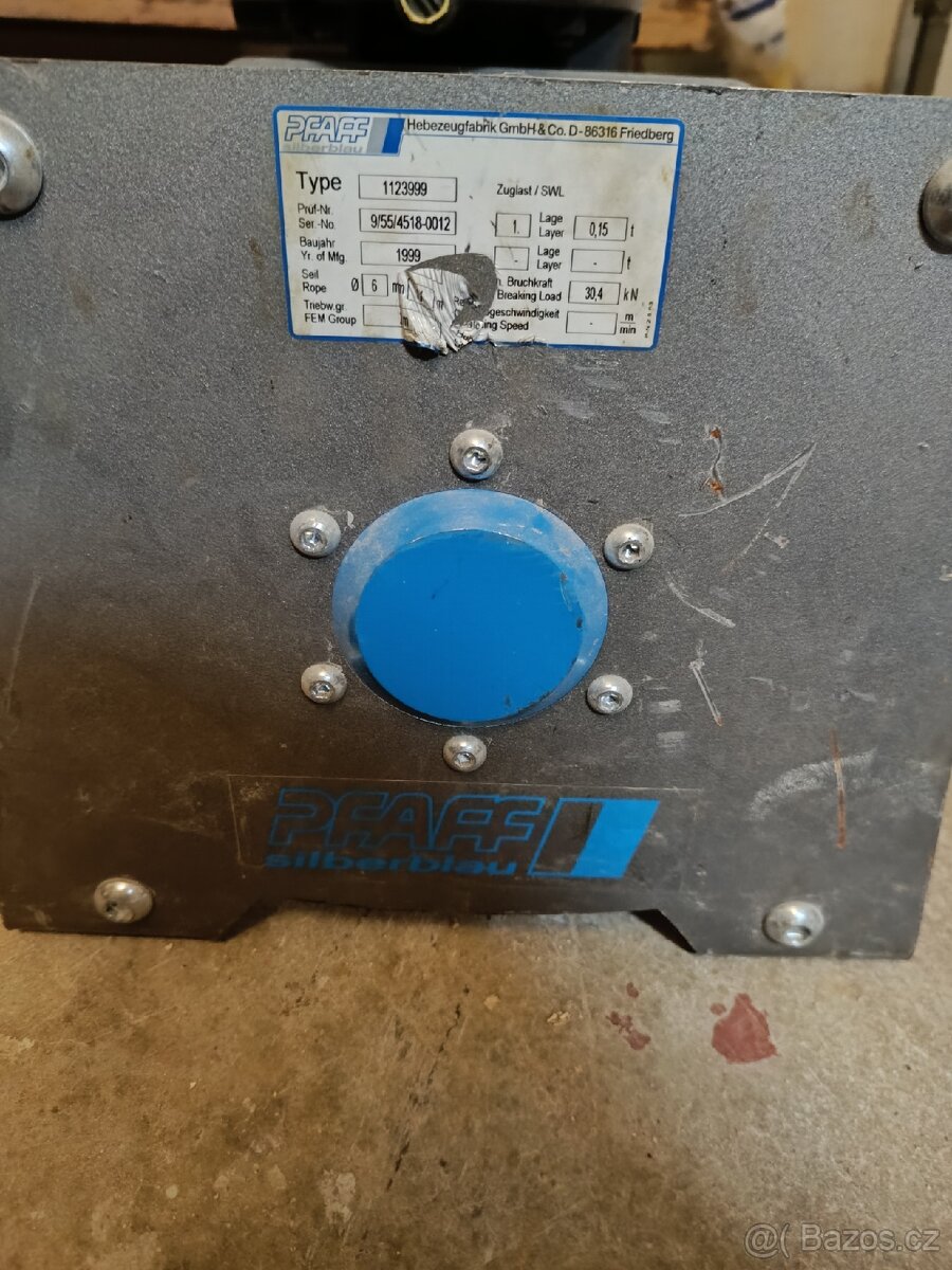 Lanový naviják profesionální - 4