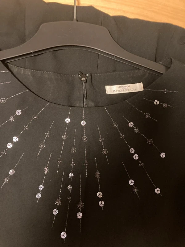 Značkové dlouhé společenské šaty xl - 4