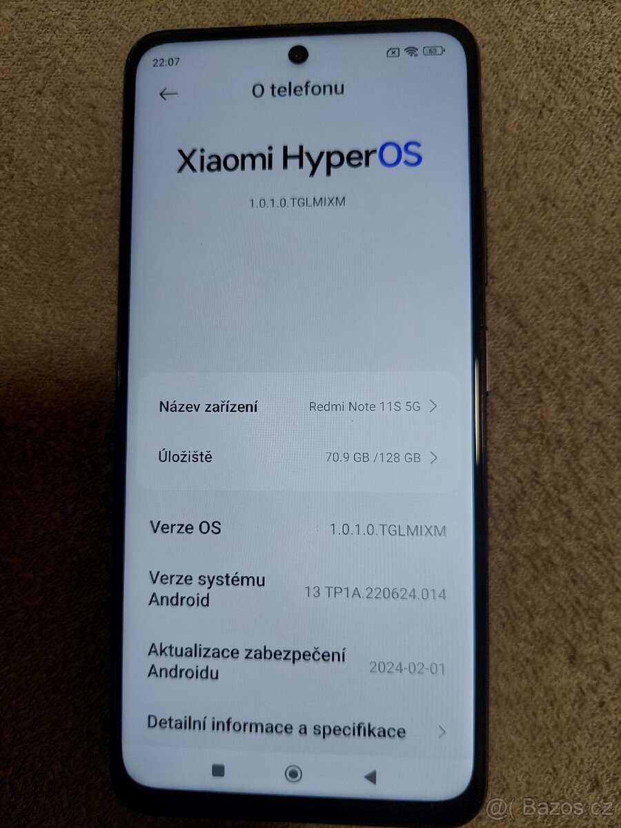 Xiaomi note 11s 5G 8/128GB - 4