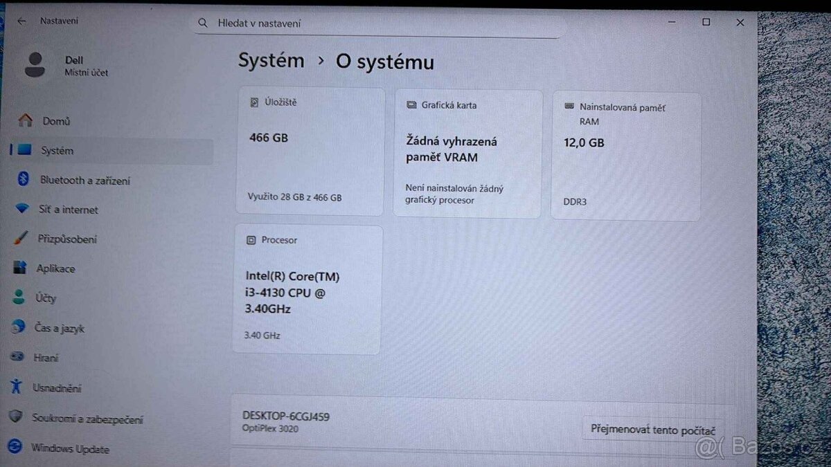 Dell Optiplex 3020 (i3, 12GB, 500GB SSD) - 4