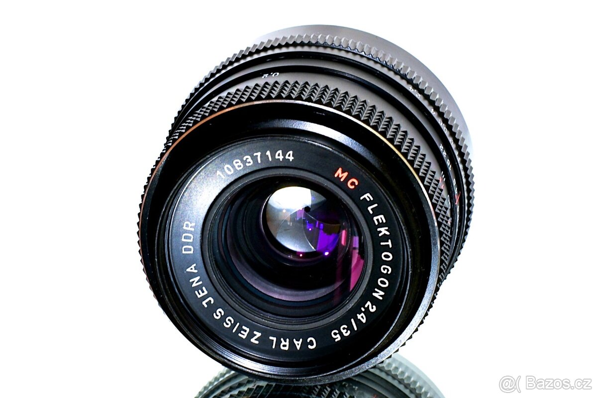 CZJ Flektogon RED MC 2,4/35 M42 TOP STAV - 4