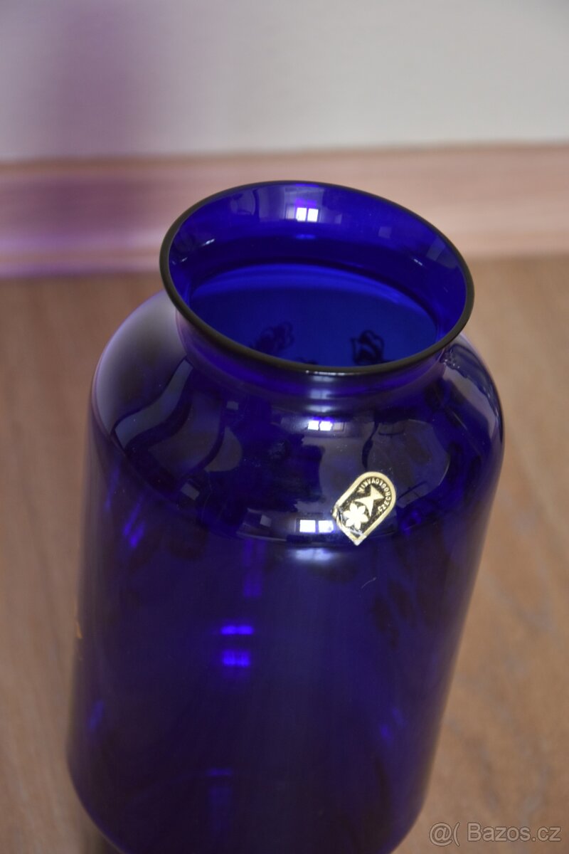 modrá váza - 4