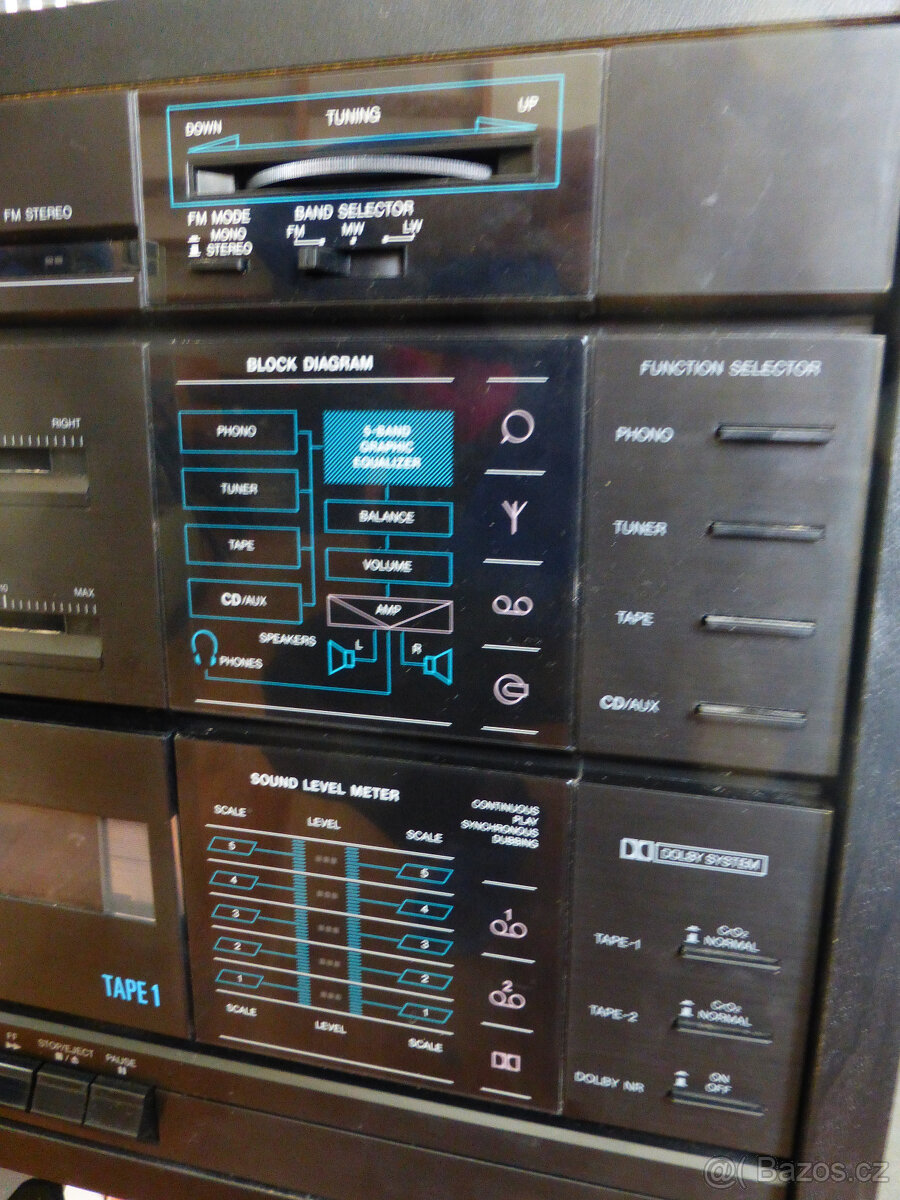 stereo věž SHARP - 4