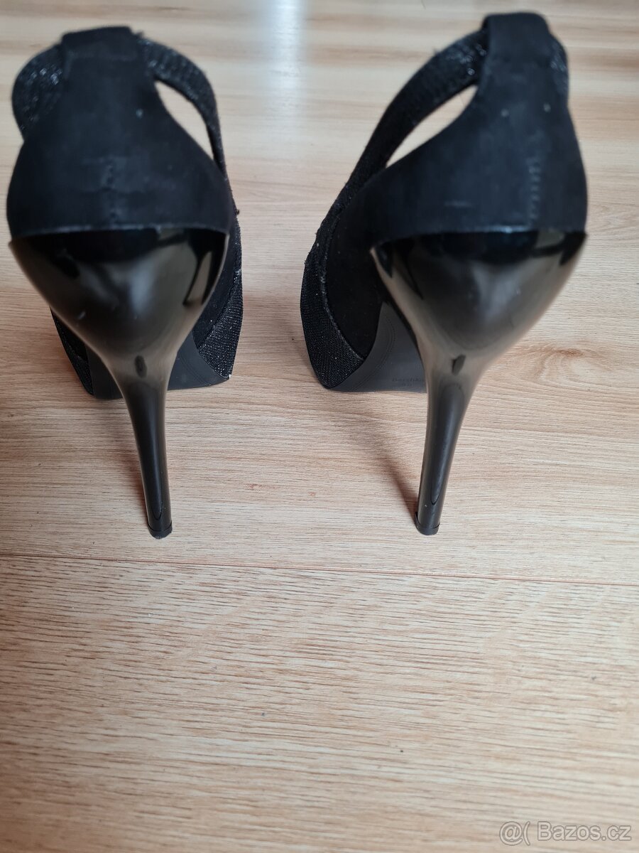 Černé společenské boty - 4