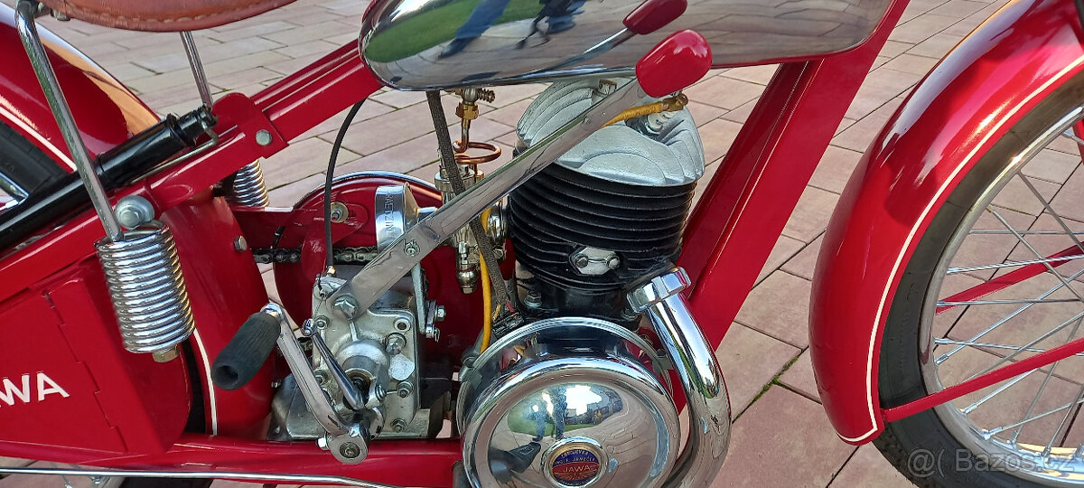 Jawa 250 Special rok výroby 1937, veteránské SPZ - 4