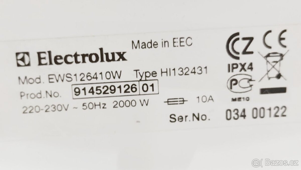 Pračka Electrolux 6 kg - 4