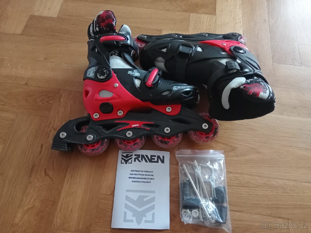 Dětské kolečkové brusle Raven Singer 3v1, vel. 33-36 - 4