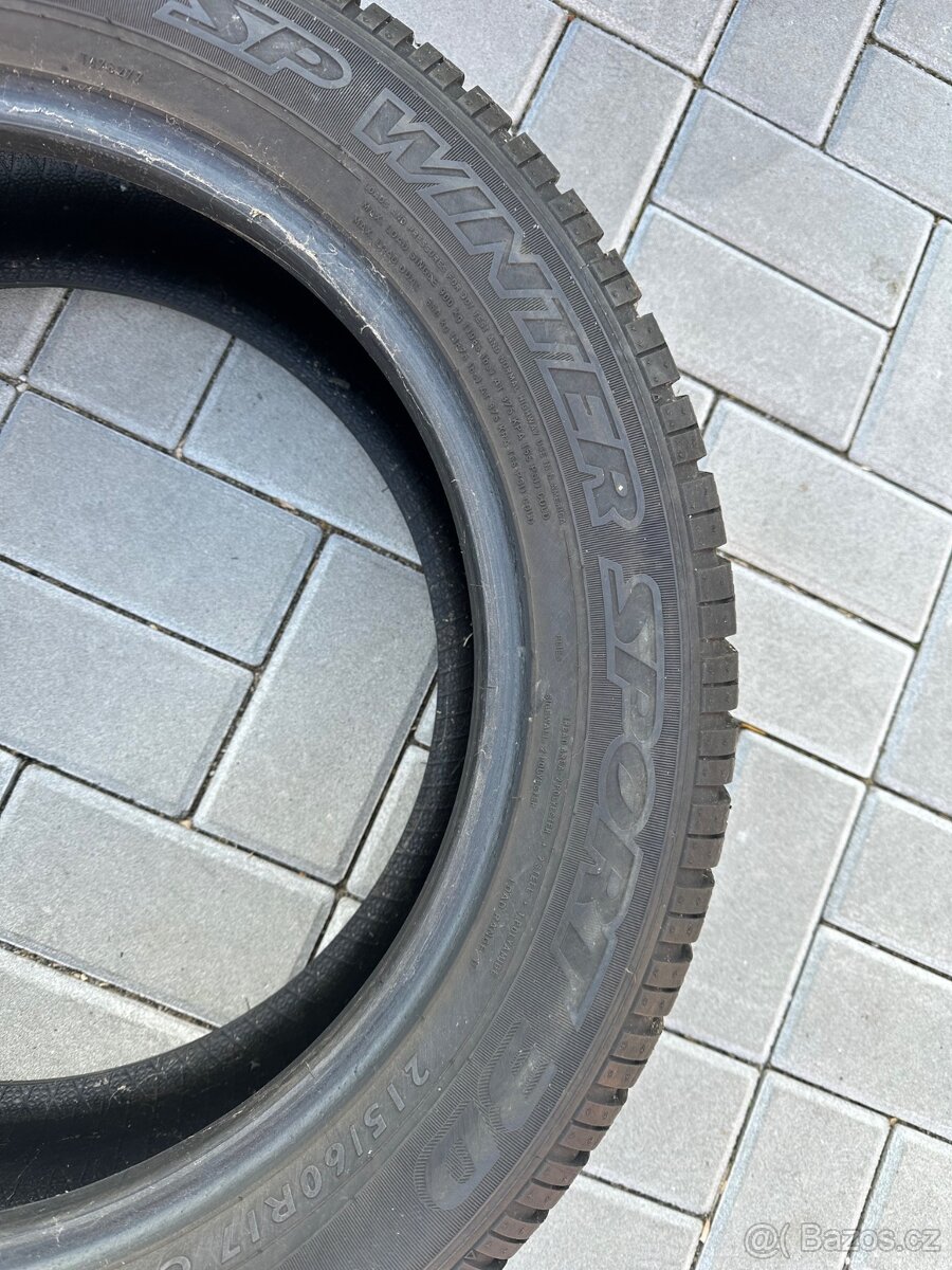 Zimní pneu DUNLOP WINTER SPORT 215/60/R17 C - 4