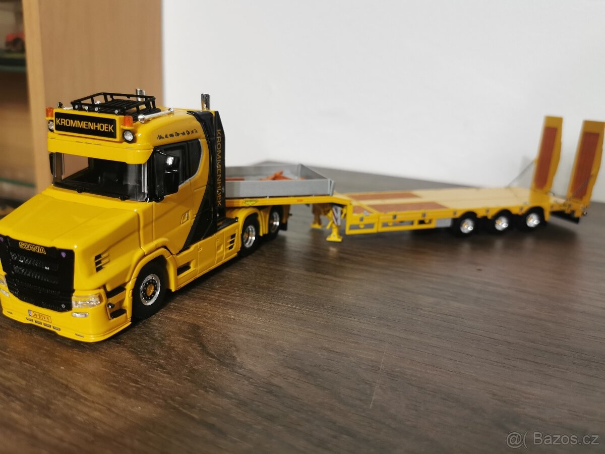 Modely nákladných áut 1:50 scania WSI,tekno - 4
