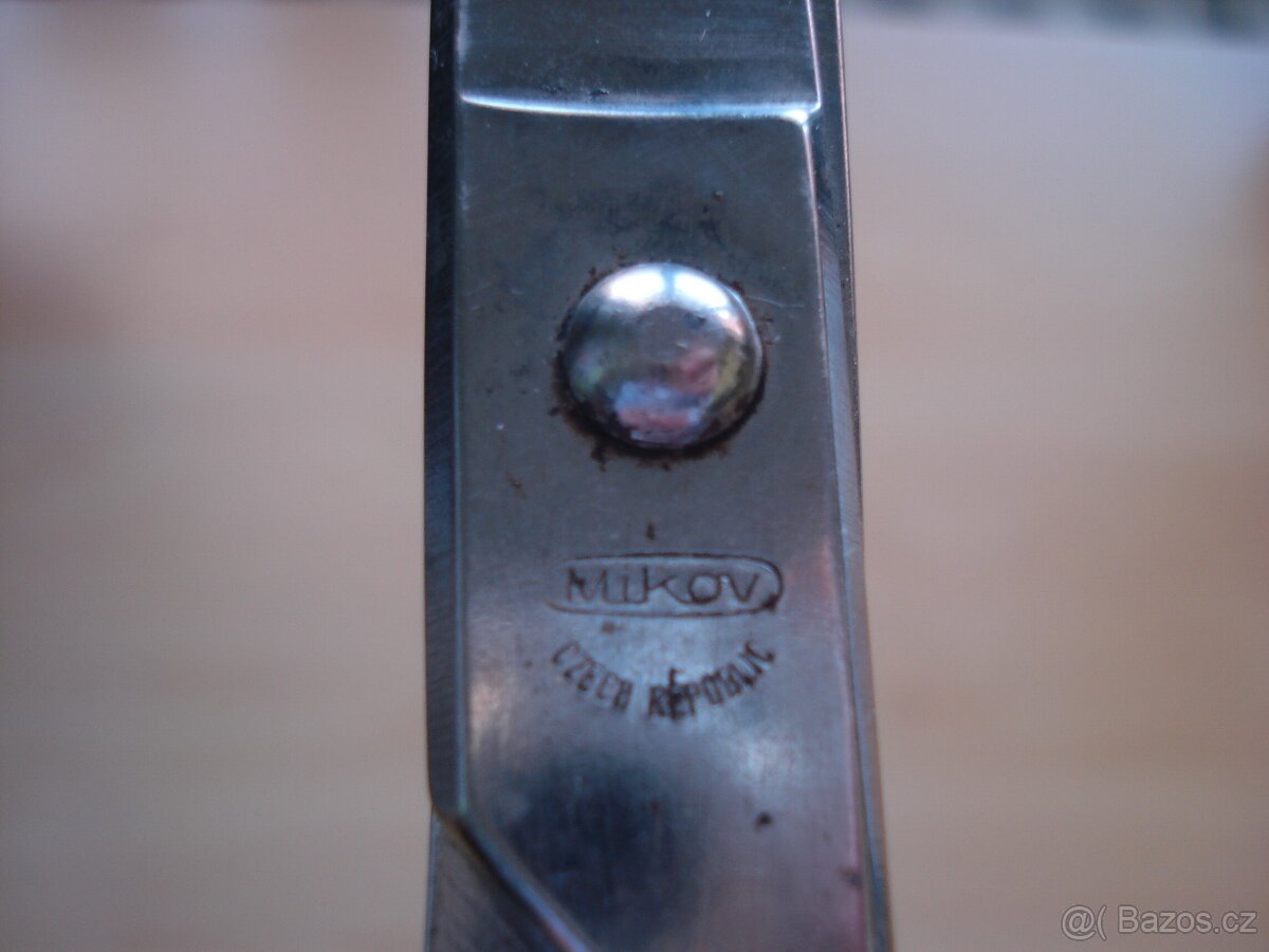Nůžky, značeno Mikov, Rostex, TM - 4