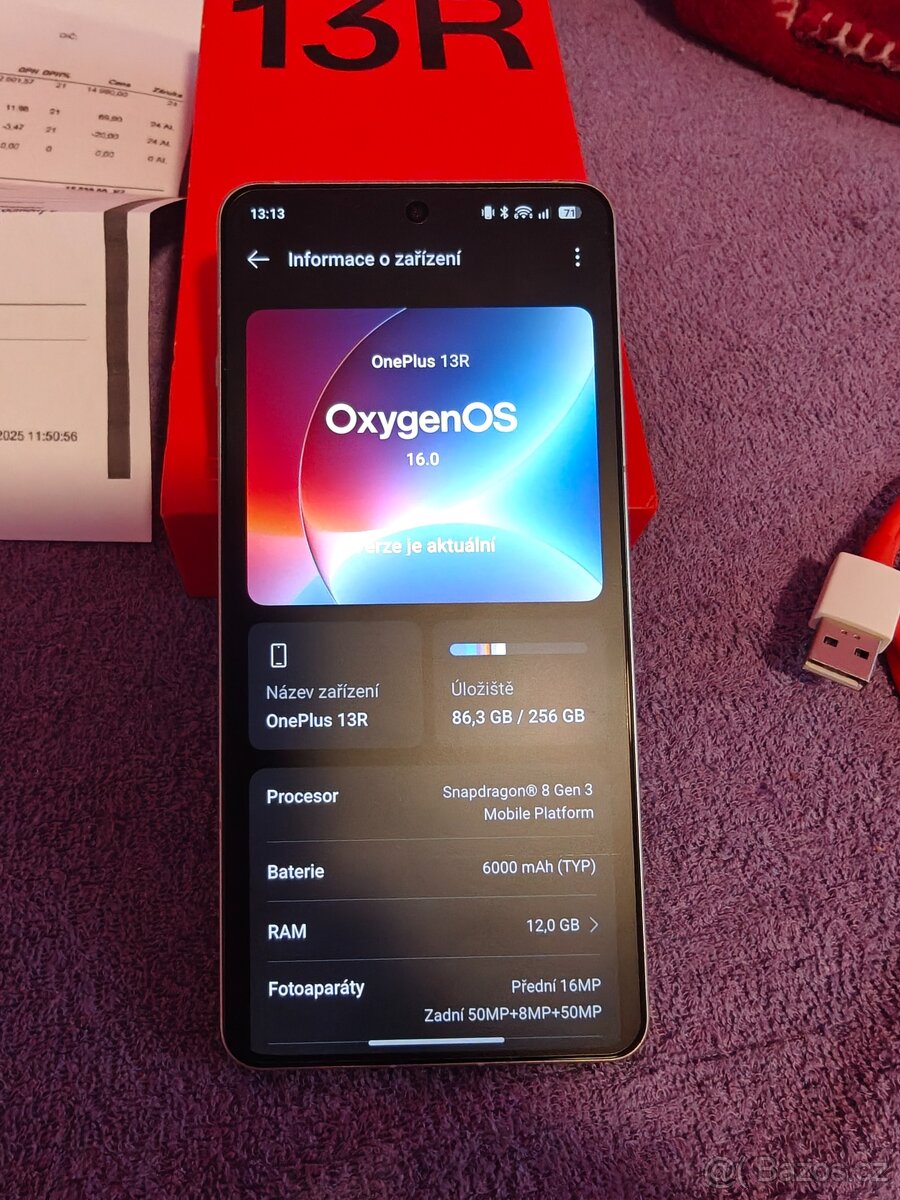 OnePlus 13R 12/256Gb jako nový - 4