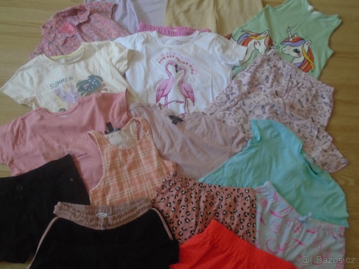 balíček oblečení vel. 140 na holku - 4