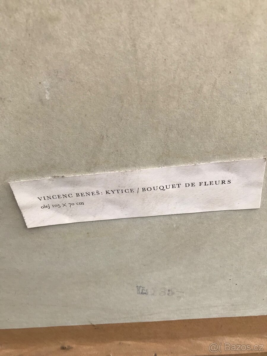 Obraz Vincenc Beneš Kytice - 4