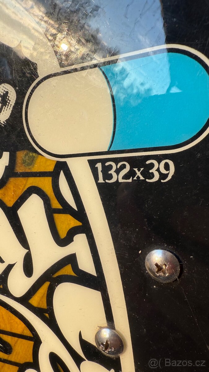 Kiteboard Placebo 132x39 + vázání Obrien - 4