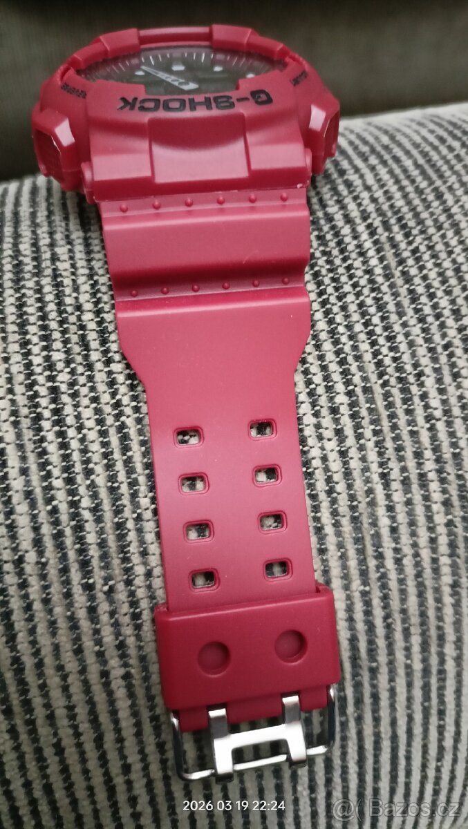 Casio G-shock červené - 4