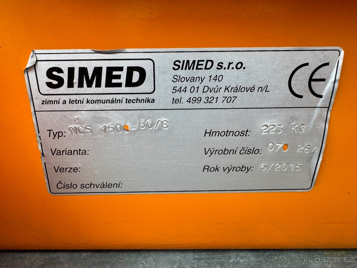 Multicar kropící cisterna Simed NCS 150 - 4