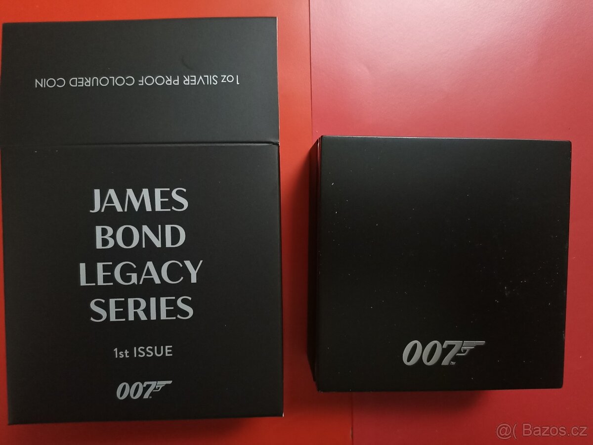Stříbrná mince James Bond Legecy series Sean Connery - 4